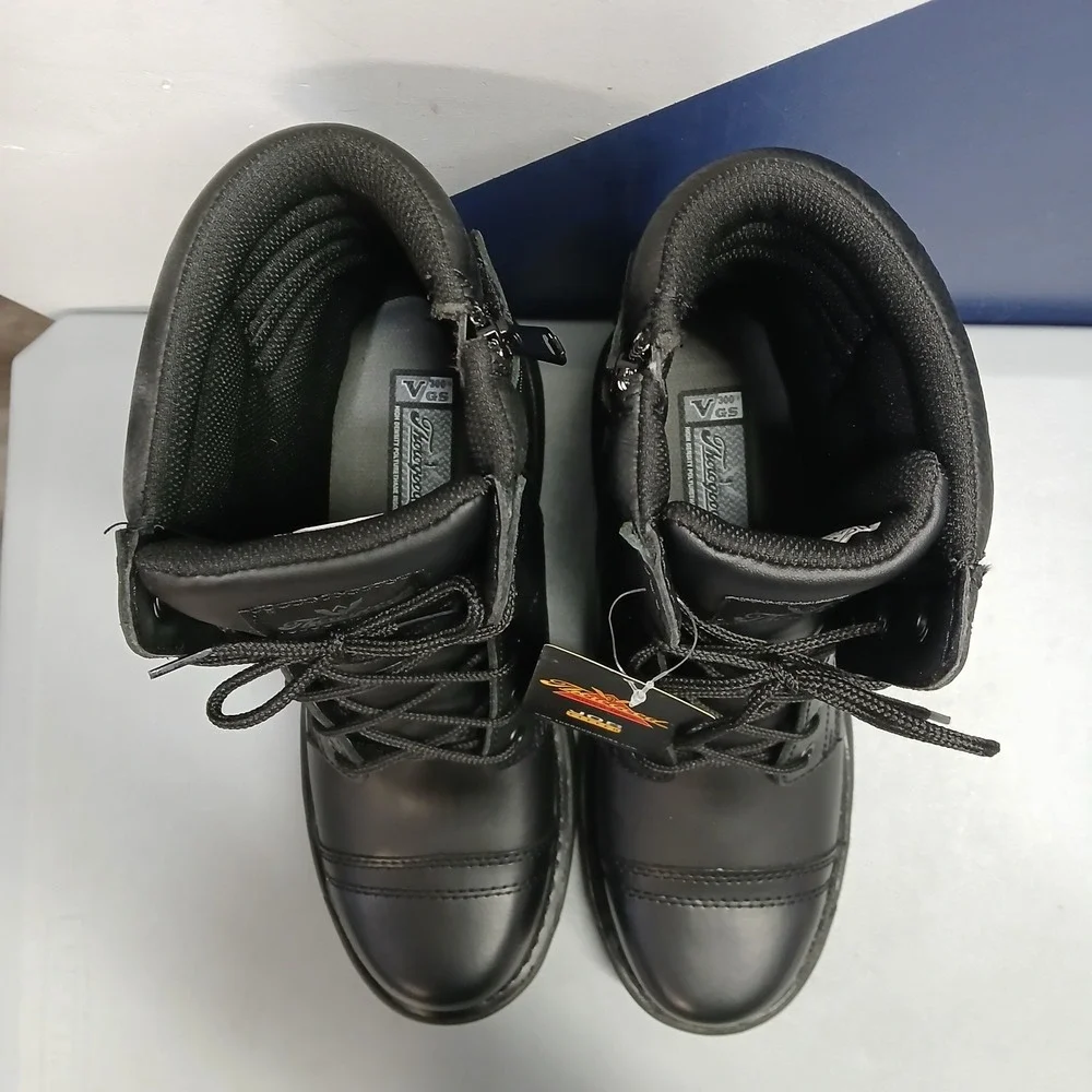 Thorogood Gen-Flex 2 Tactical Jump Combat Boots Mens US 9M Black Leather Lace Up